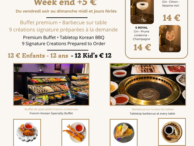 Le-S by Sérris Séoul BBQ MENU